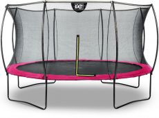 Батут с сеткой Exit Silhouette 366см pink